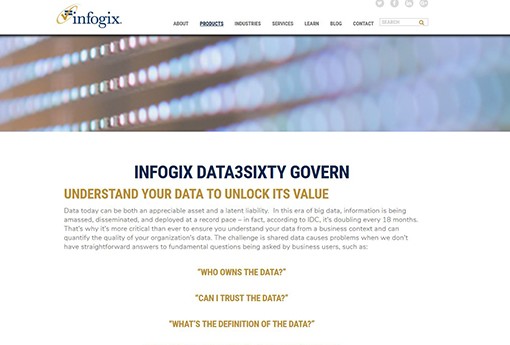 Infogix Data3Sixty Govern